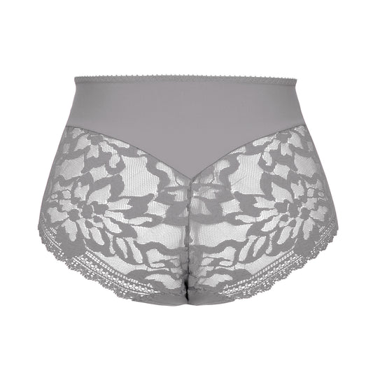Lëia Highwaist Full Brief Panty in Platinum By Empreinte - S-4XL