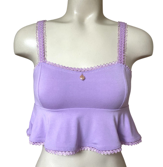 IV for Gigi : VENUS Lilac & Freshwater Pearl Bralette - S-3X