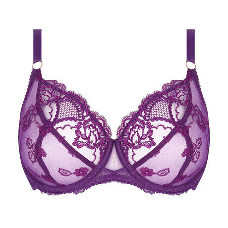 Sublime En Dentelle in Sublime Iris 3/4 Cup Bra - 32F, 36F, 32G + 36G