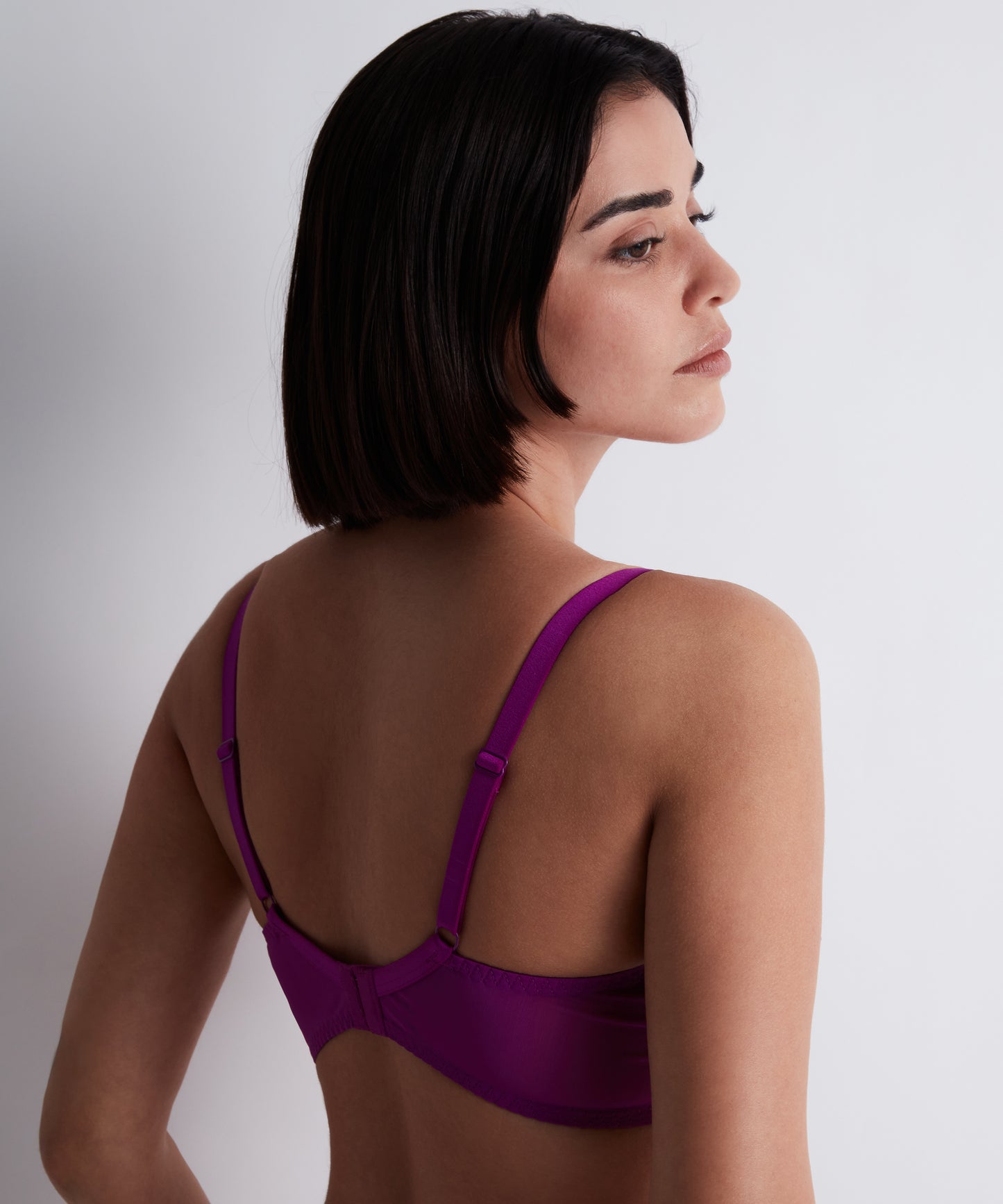 Into The Groove Half Cup Bra in Pink Karma By Aubade - 34-40 B-G (EURO)