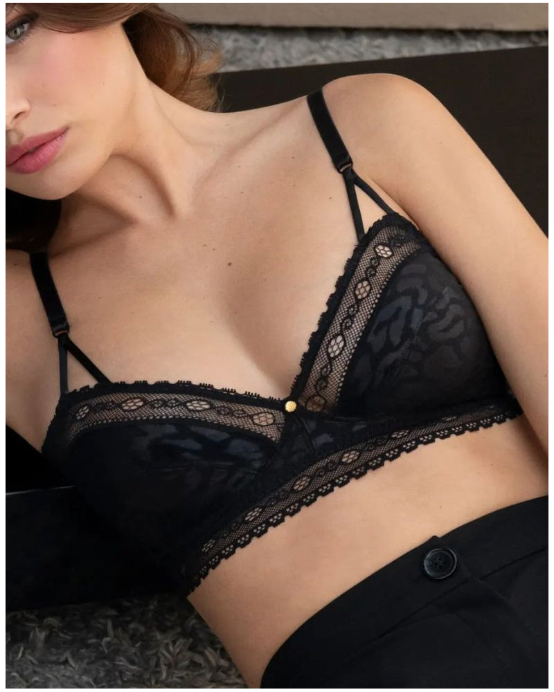 Sensualité Fauve Wireless Bra By Antigel - 32-38 A-C