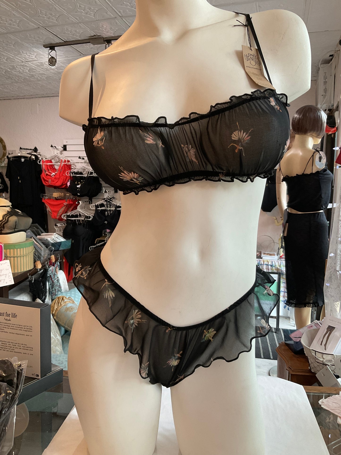 Tiny Dancer Butterfly Brief By Only Hearts Lingerie - S-L