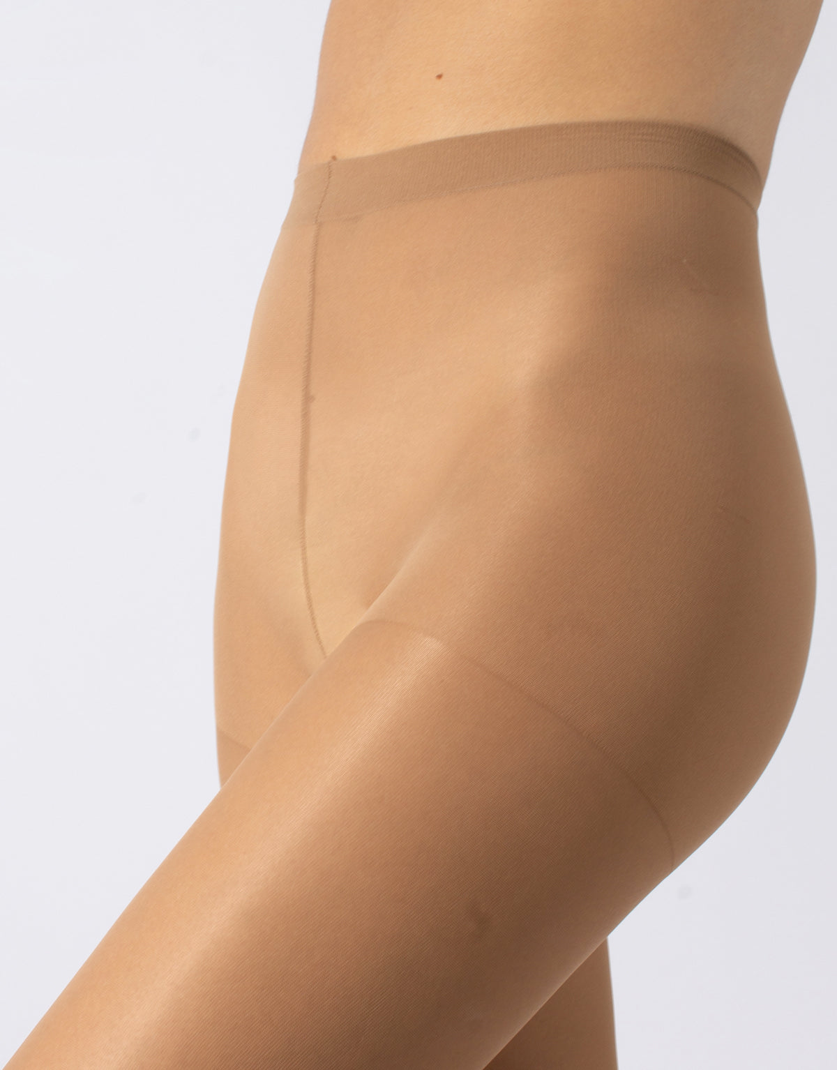 LUCCA Sheer Pantyhose in Black and 3 nudes 20 DEN - S-4X