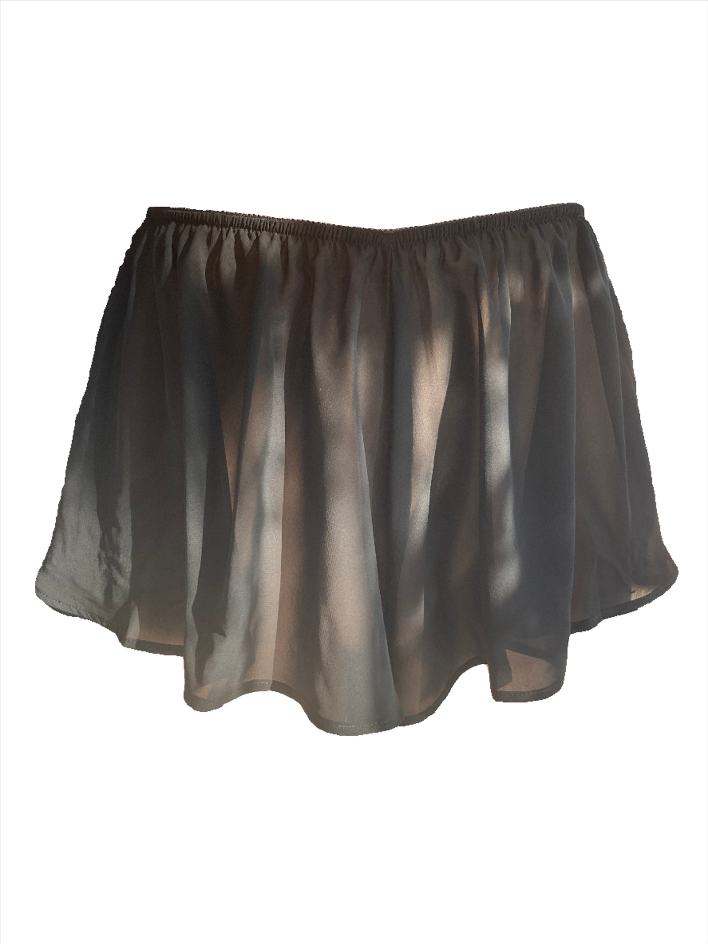 Coucou Lola Chiffon Tap Short By Only Hearts in Black - S