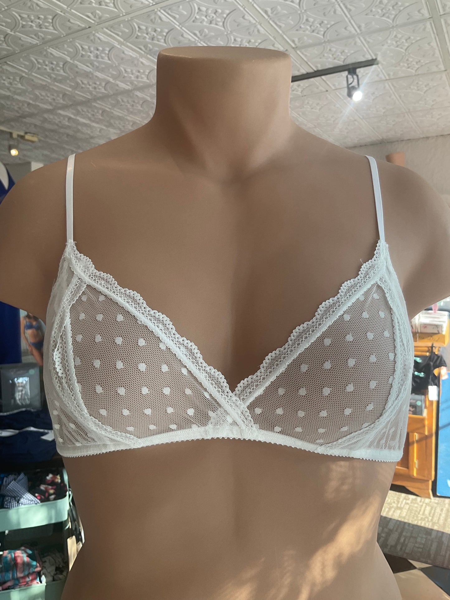 Coucou Lola Bralette By Only Hearts in Black, Creme + Honey