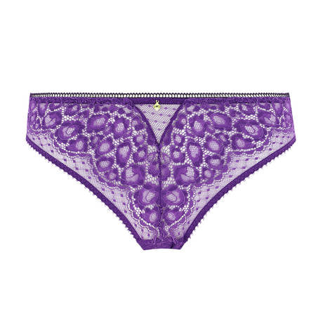 Illusion Fauve in Ultraviolet Brazilian Brief By Aubade - XXL