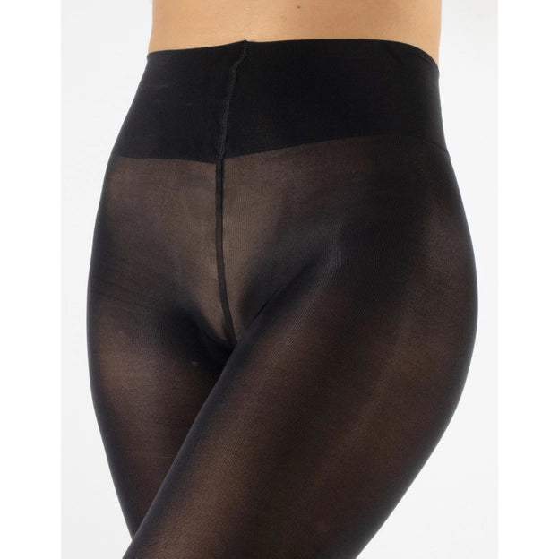 Dublin Eco Comfy Opaque Tights 70 DEN in Black - S-4X