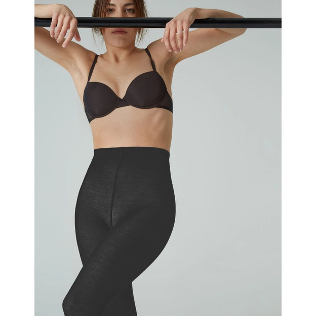 Cashmere Blend 150 DEN tights in Black S-4X