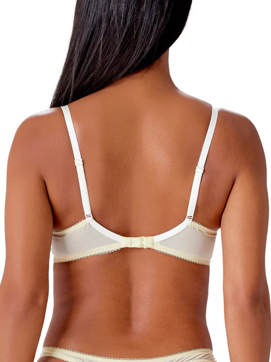 Superboost Lace Non-Padded Plunge Bra in Lemon By Gossard - 30D/32B-38G (UK size)