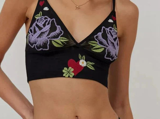 Aloha, Honolulu Crop Cami by Only Hearts -XL+ (stretchy and FB friendly!)