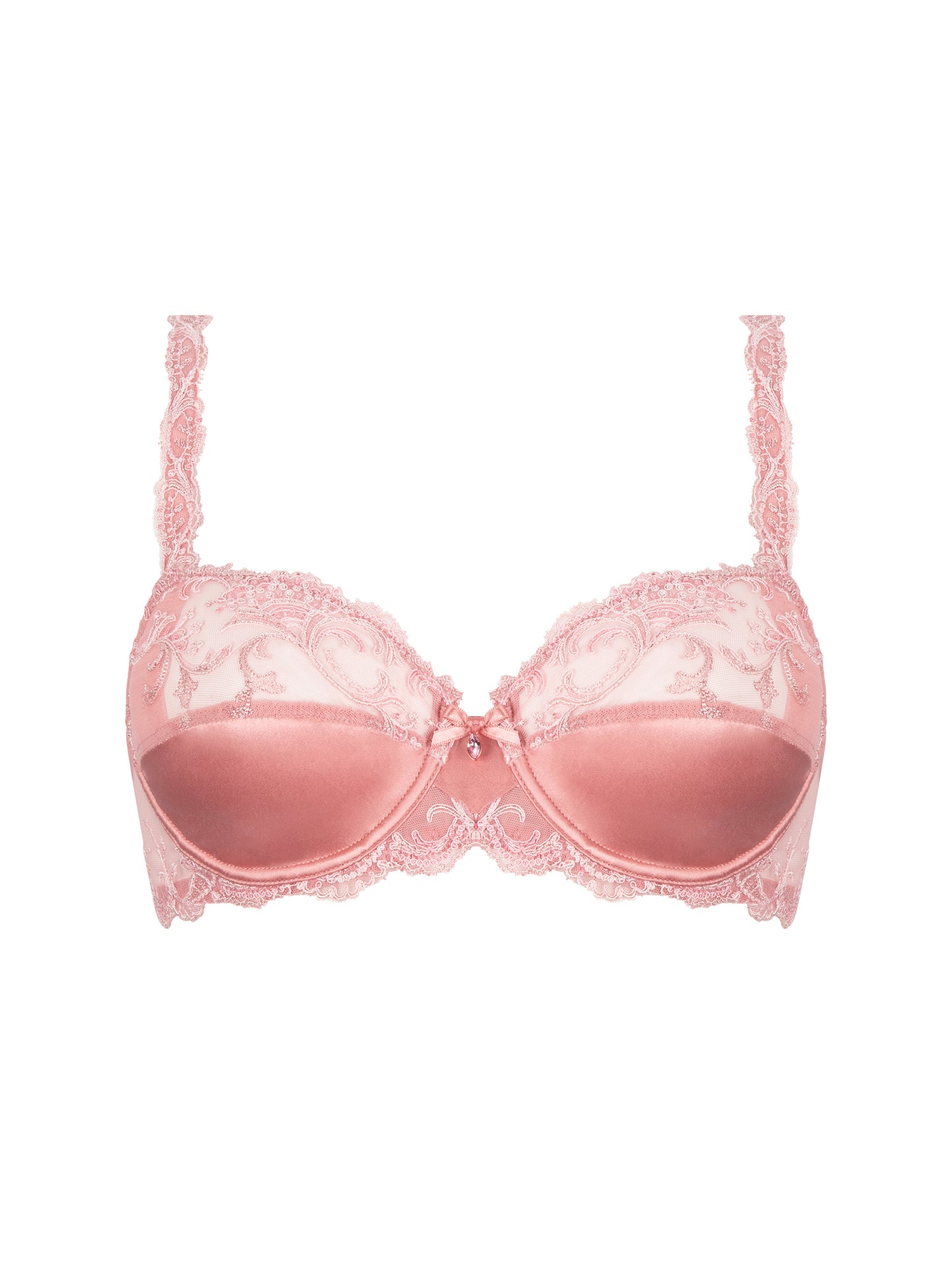 Splendeur Soie Pure Silk in Rose By Lise Charmel Full Cup Bra - sizes 32-40 B-E (US sizes)