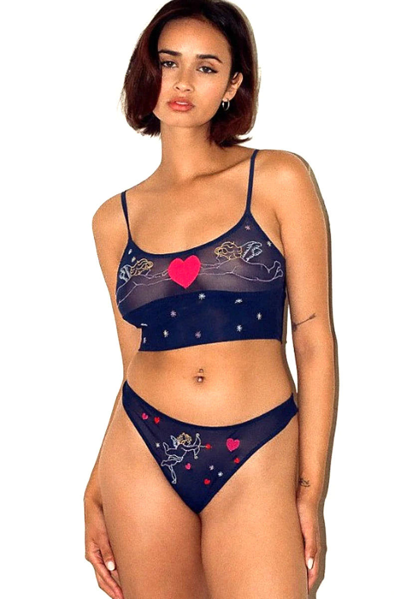 Angel Baby Vintage Thong by Only Hearts - M-XL+