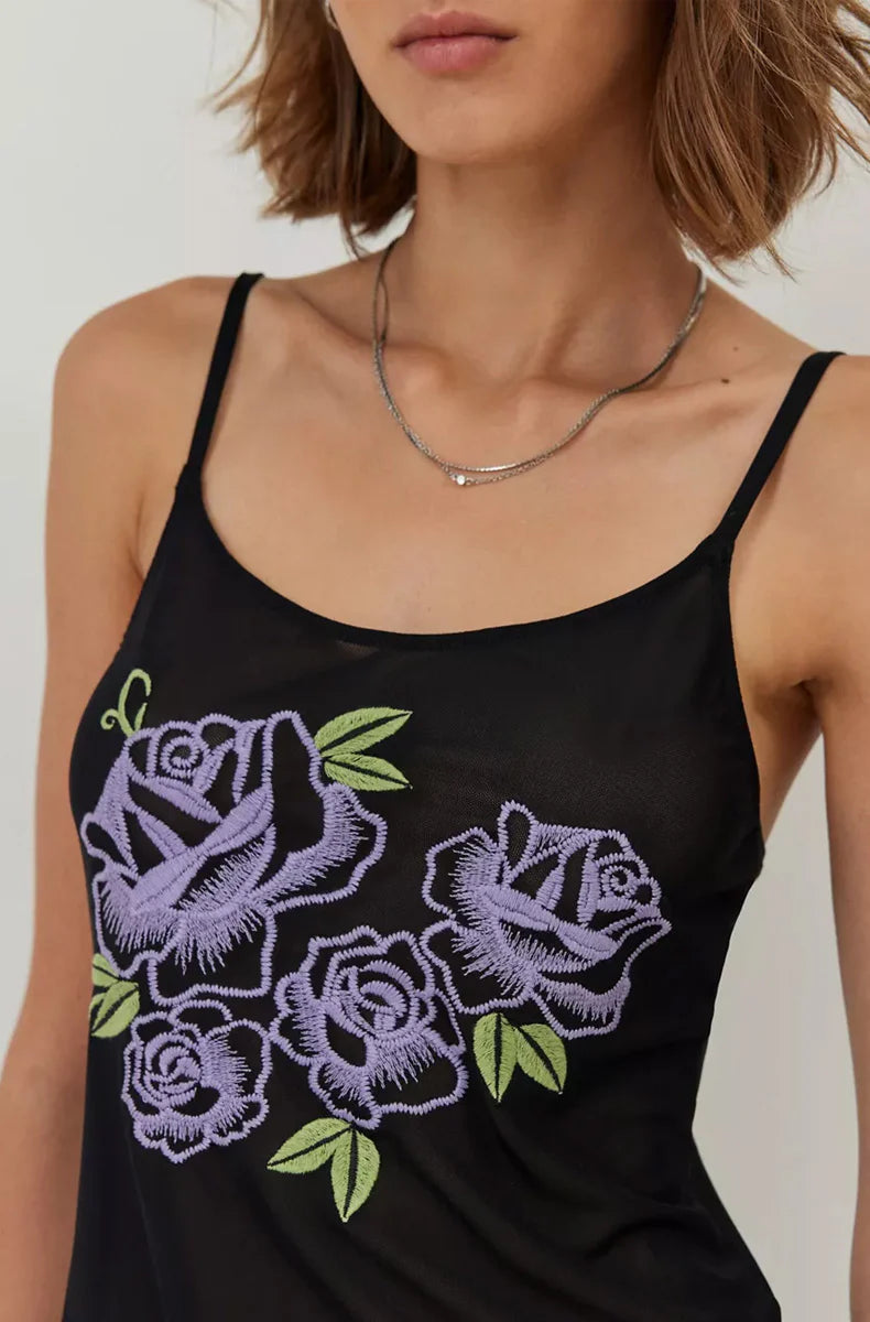 Aloha Honolulu Bouquet Chemise by Only Hearts - M & L
