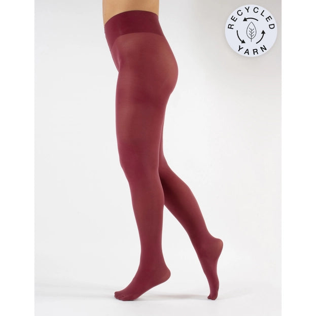 Dublin Eco Comfy Opaque Tights 70 DEN in Chili Pepper - S-4X
