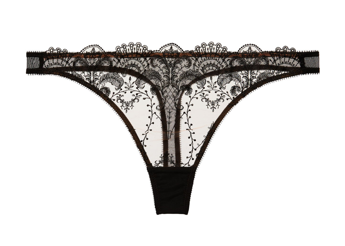 Nom De Plume G-String Thong in Black By Dita Von Teese - XS-2XL