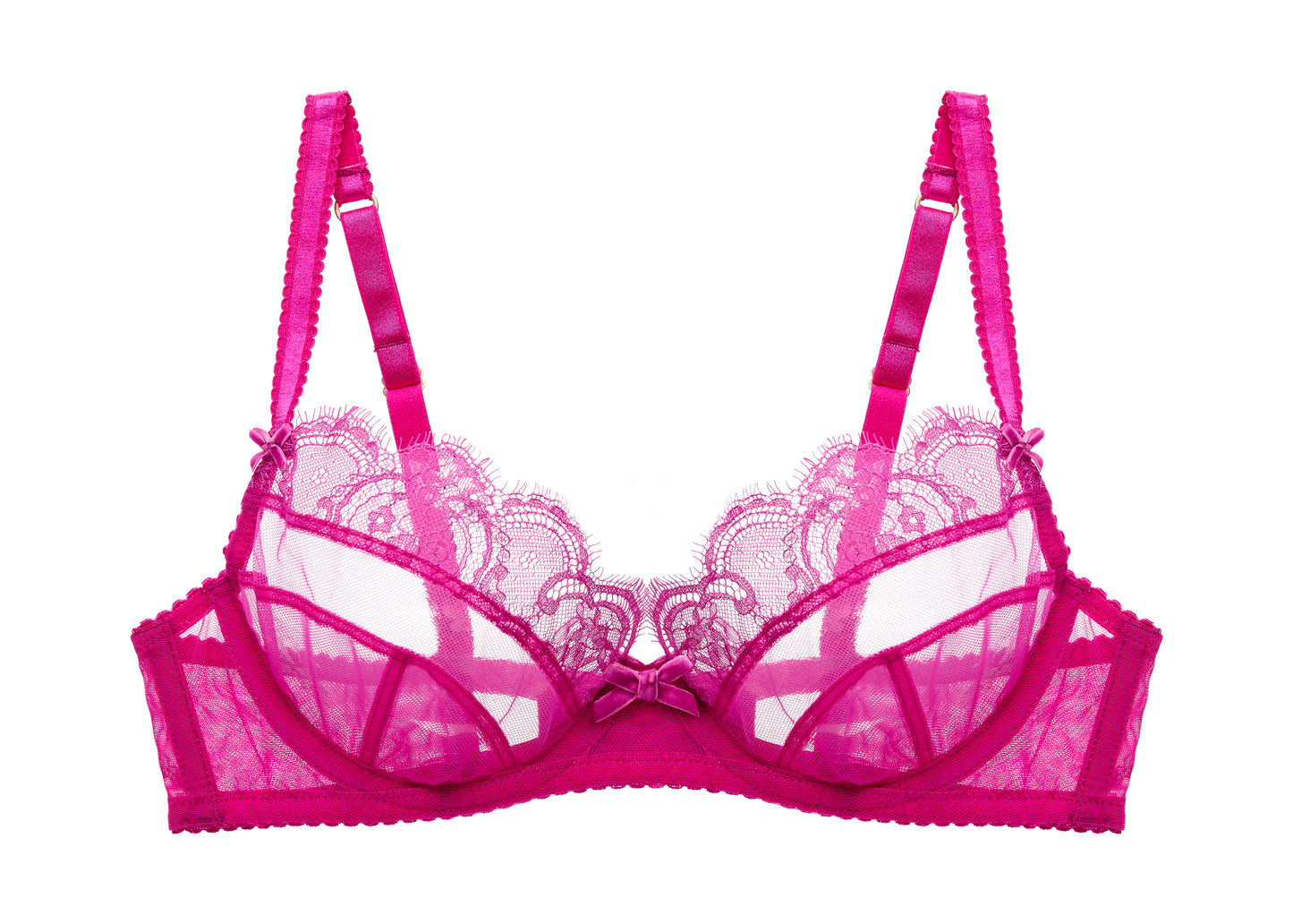 Muse Underwire Bra in Magenta By Dita Von Teese - 32C