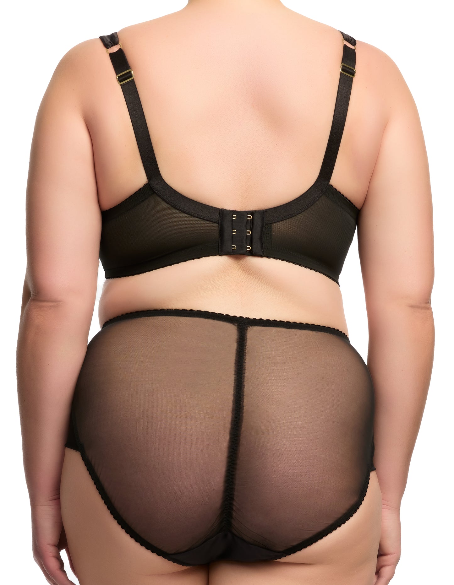 Julie's Roses Curve Bra in Black By Dita Von Teese - 38-44 bands D-G (UK)I