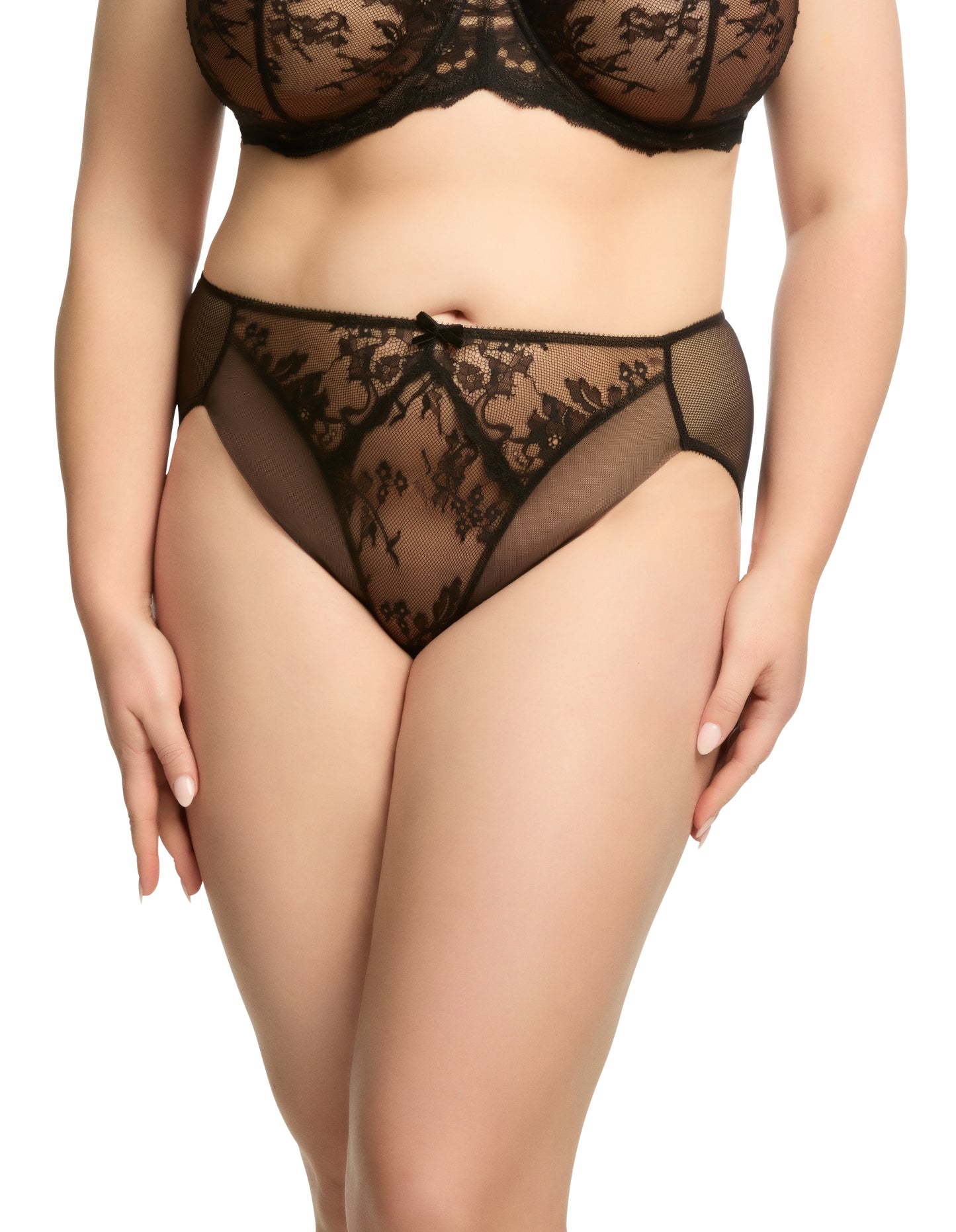 Yva Hi Cut Brief By Dita Von Teese Lingerie - XS