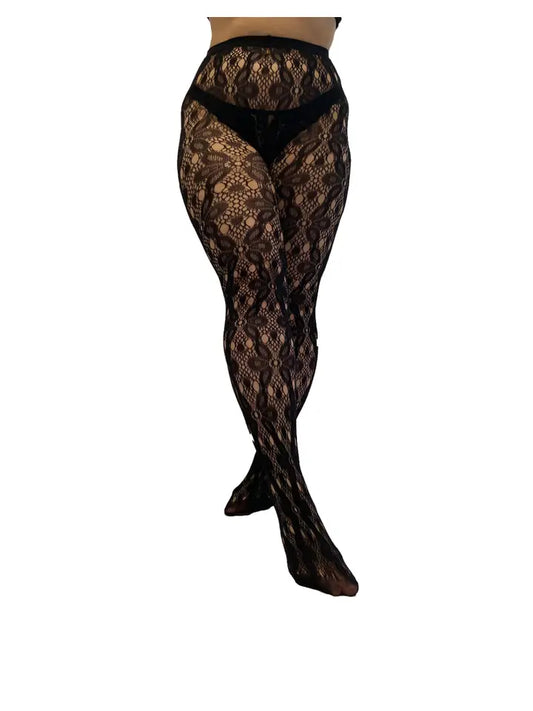 Daisy Net Tights - sizes 4-20