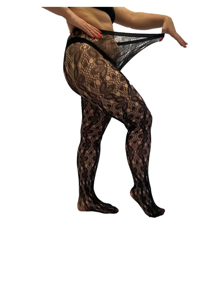 Daisy Net Tights - sizes 4-20