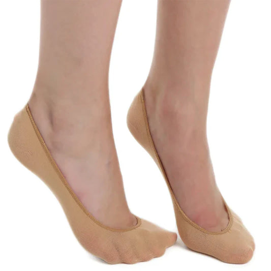 No Show Footlet Nylon Socks (2 pack) By Pamela Mann