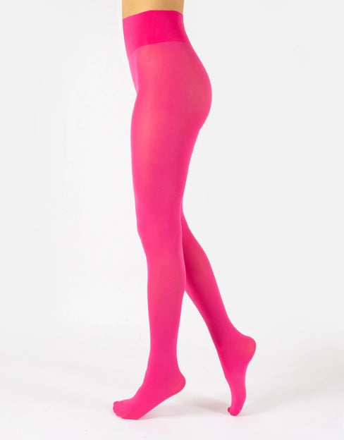 Dublin Eco Comfy Opaque Tights 70 DEN in Fuchsia  - S-4X