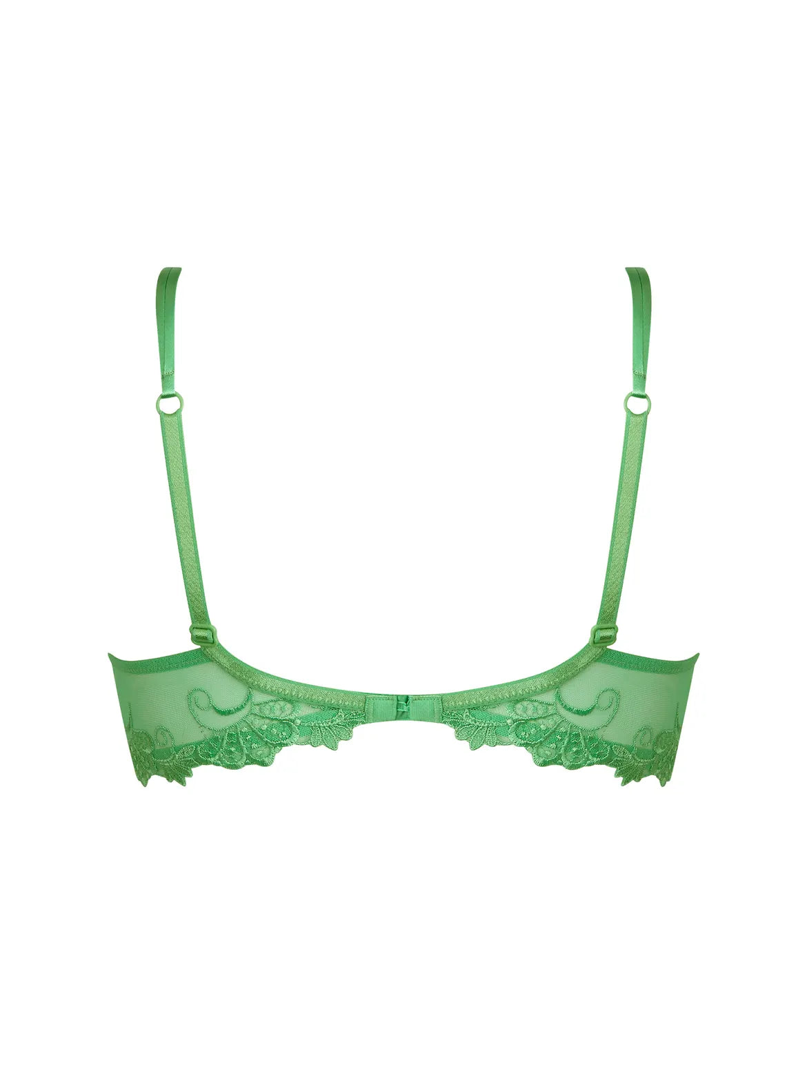 Dressing Floral in "Emeraude" Underwire Bra By Lise Charmel - 34B, 34D & 40E (EURO/US)