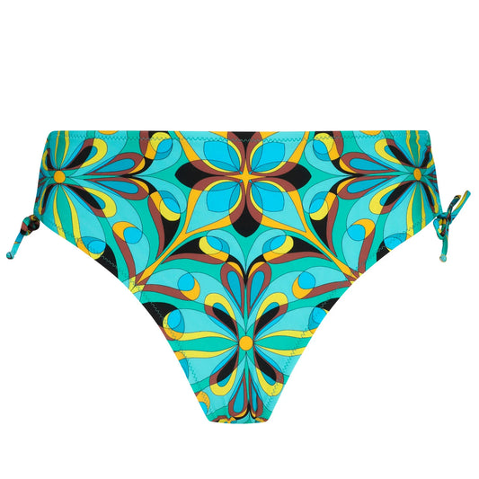La Psychédélique High waist Bikini Bottom with adjustable ties By Antigel - M-XXXL (coming soon)