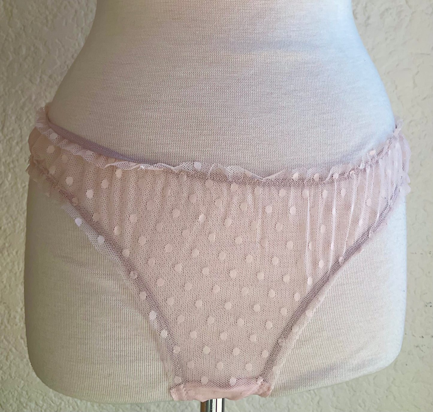 Coucou Lola Pearl Thong By Only Hearts in Petal Pink - M