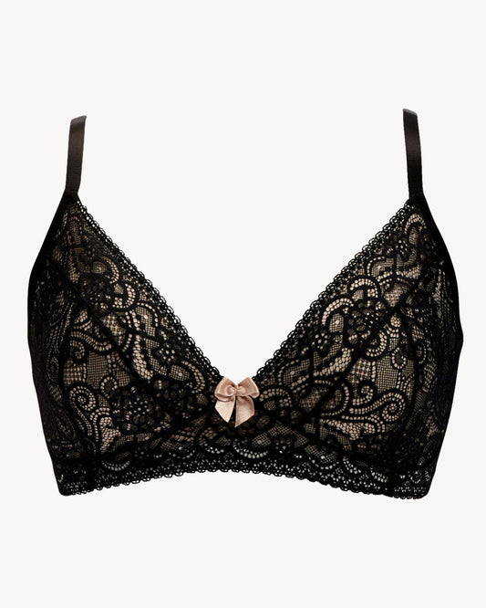 Gloria Soft Lace Bralette (pocketed) By AnaOno - S/32