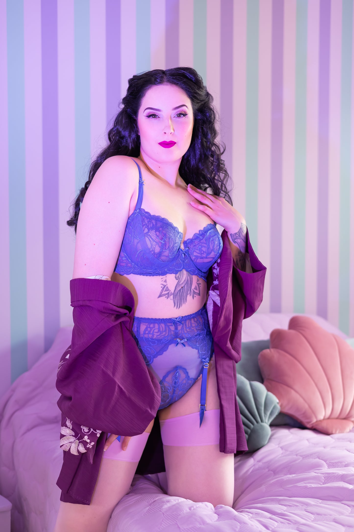 Gwendoline Hi Cut Brief By Dita Von Teese - size XS