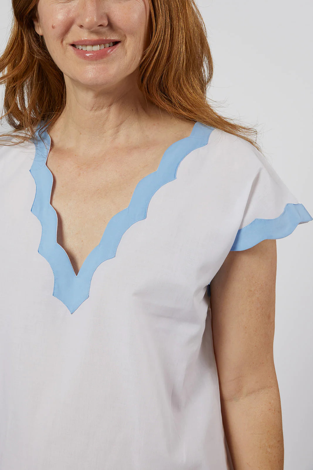 Helen Cotton Nightgown By Lenora - XS-XL