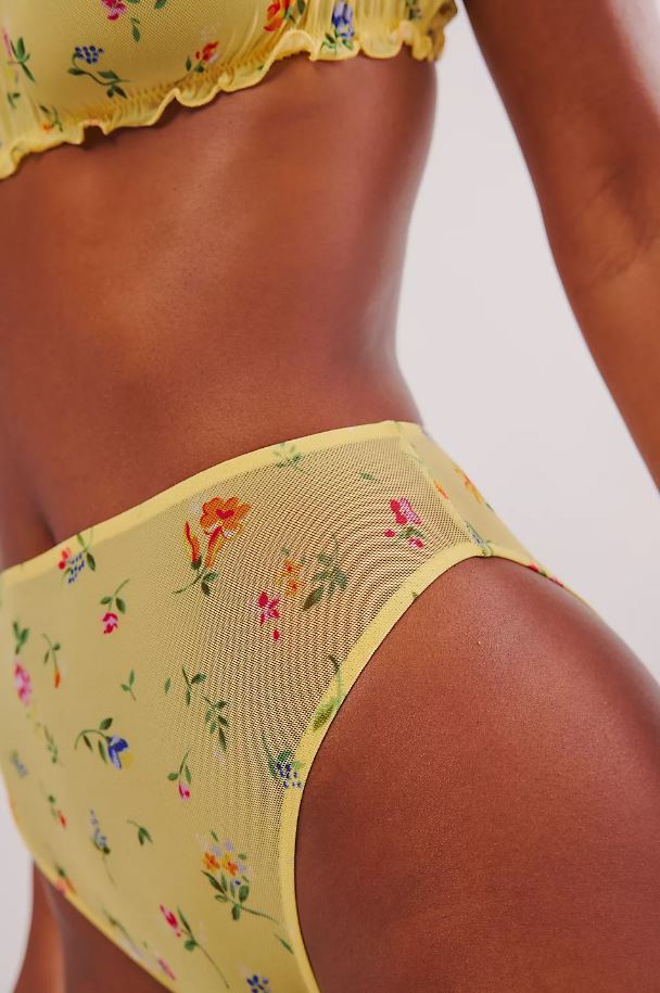 Meadow Sweet High Cut Brief By Only Hearts Lingerie - S & M