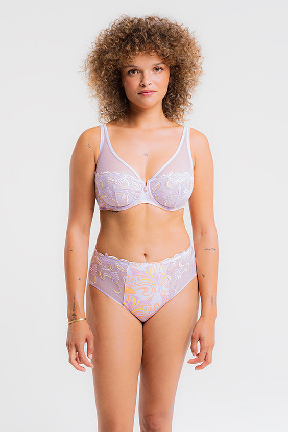 Portofino High Waist Brief By Louisa Bracq - M-4XL