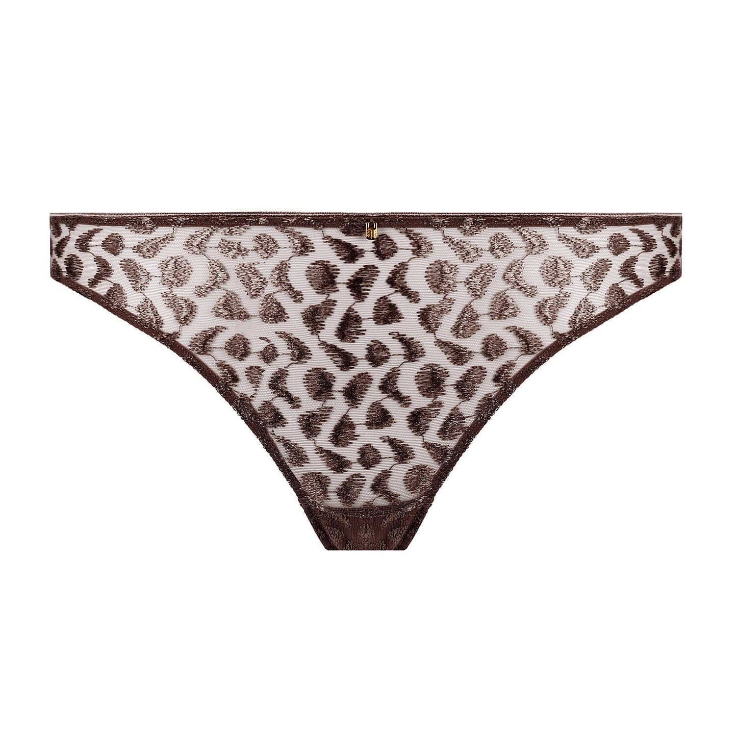 Crazy In Love Italian Brief in Satin Brown By Aubade - XS-XXL