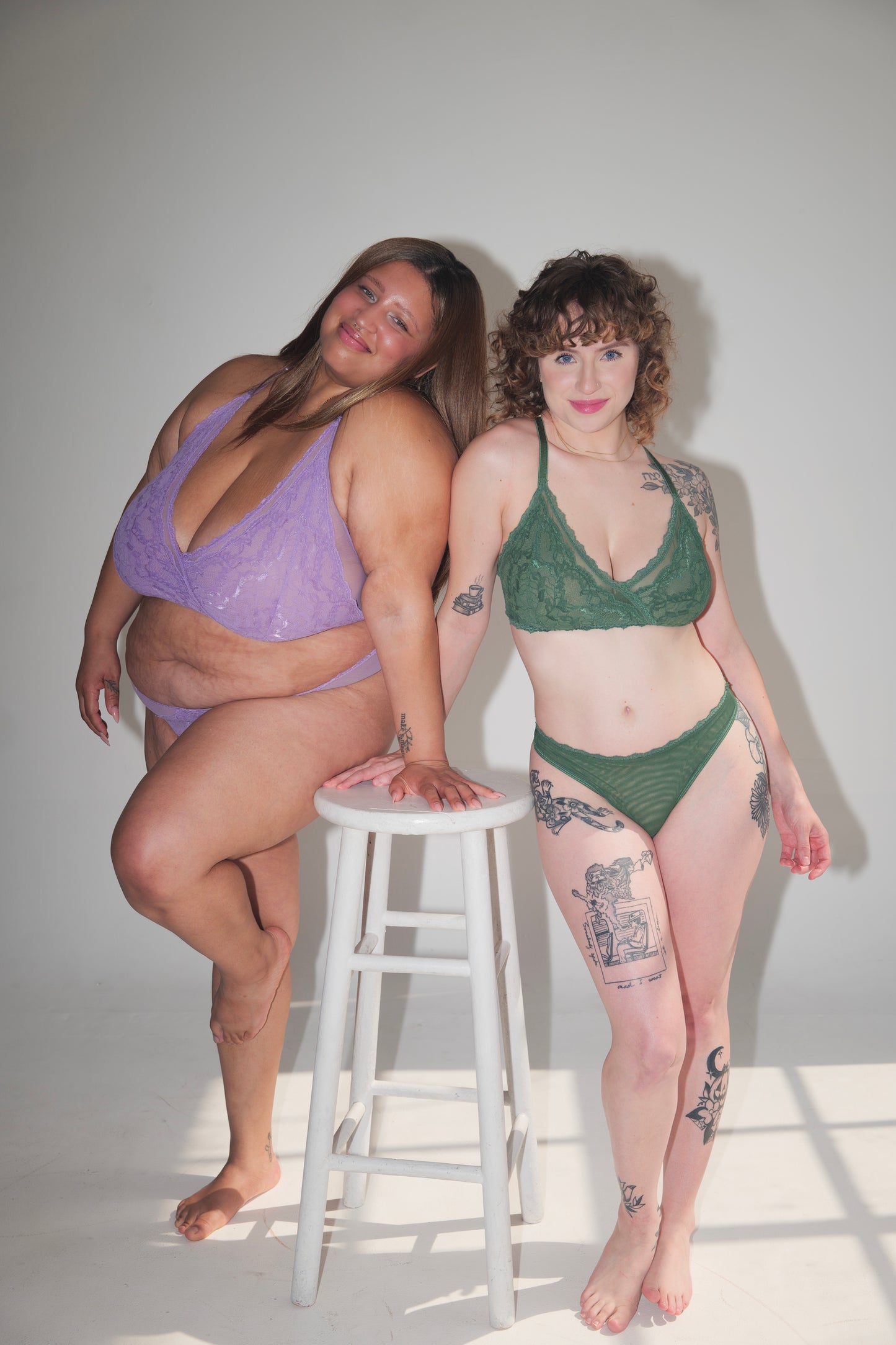 Lacey Everyday Thong in Forest By Uye Surana - L/XL