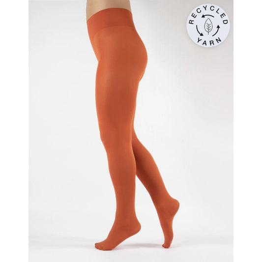 Dublin Eco Comfy Opaque Tights 70 DEN in Rust  - S-4X