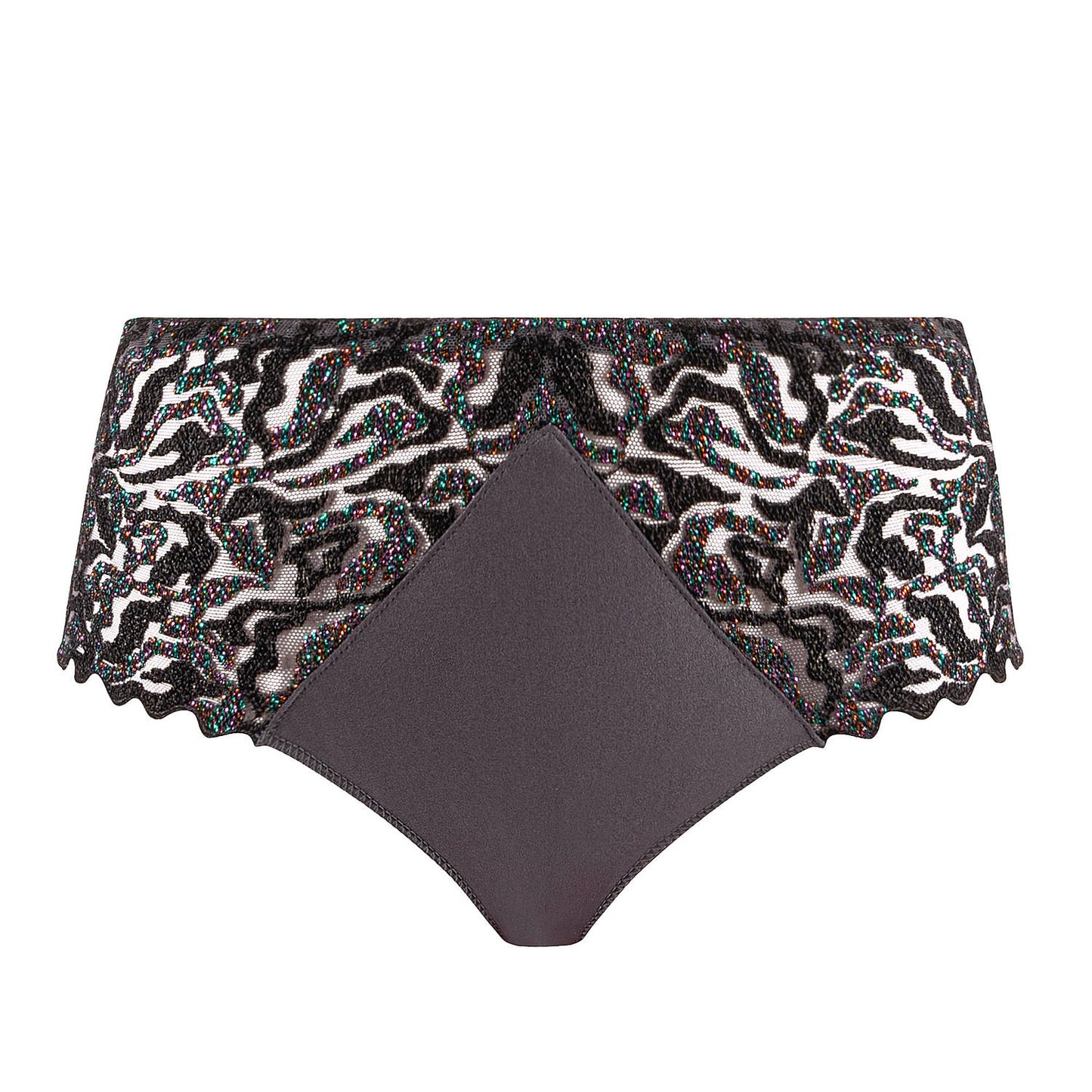 Electric Waves Shorty in Smoke By Louisa Bracq - XS-2XL