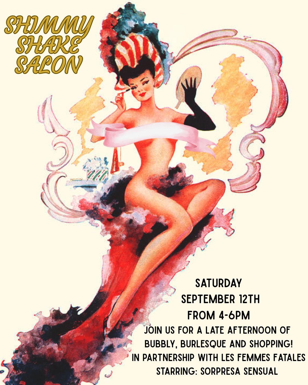 SHIMMY SHAKE SALON TICKETS