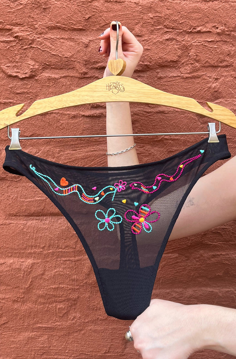 Year Of The Snake Vintage Thong by Only Hearts - S-L (+)