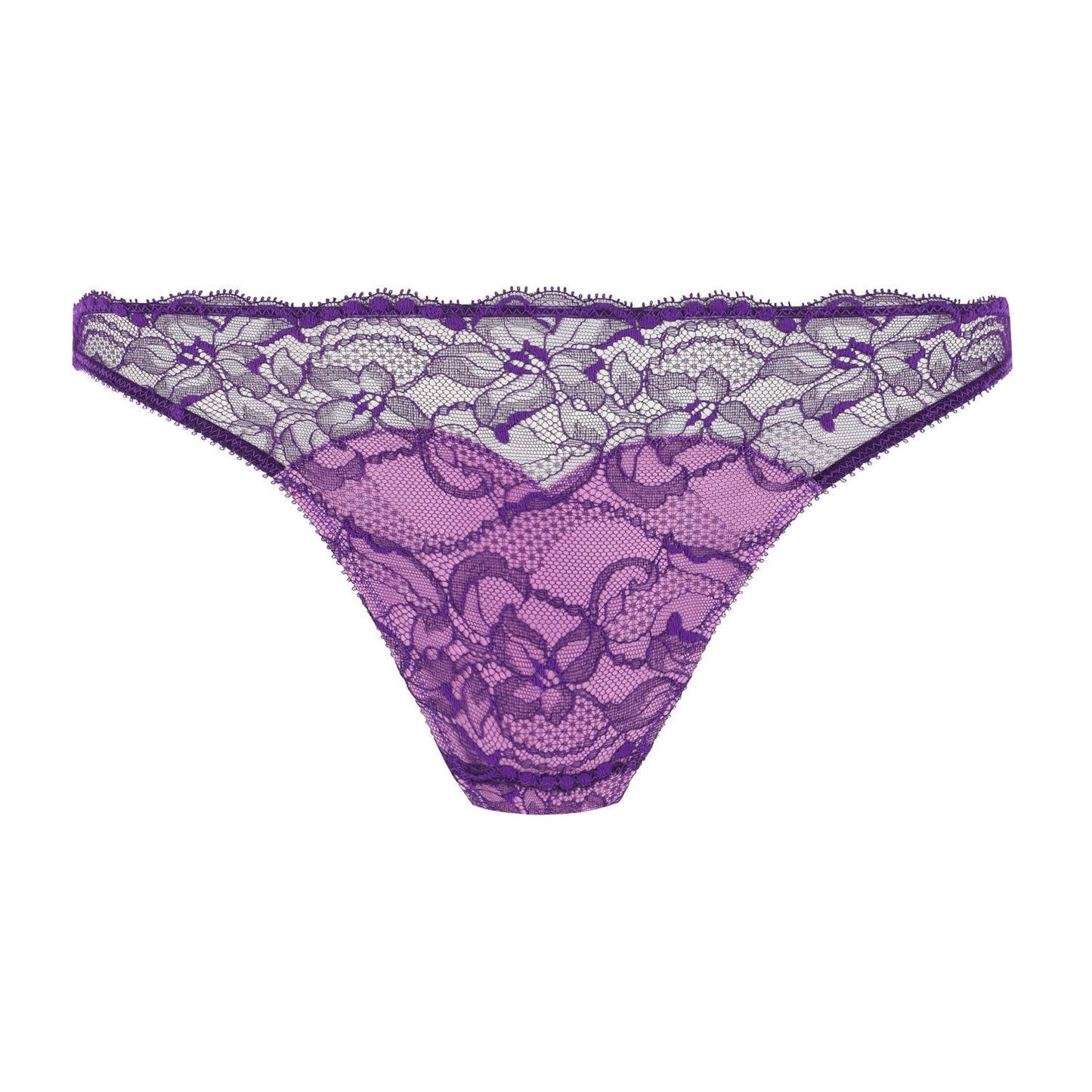 Tryst Thong in Vibrant Violet By Dita Von Teese Lingerie - sizes XS-XL