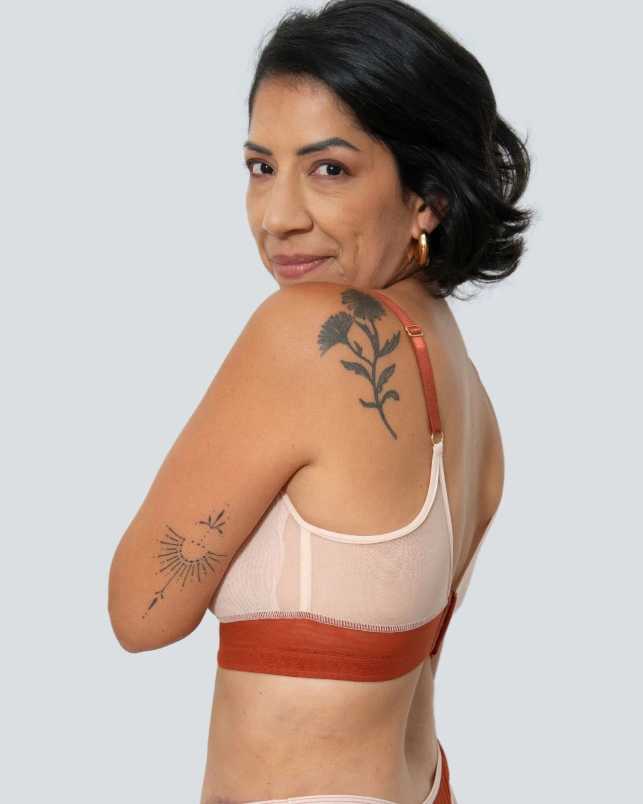 Victoria Mesh Keyhole Bralette (pocketed) By AnaOno - S/32-XXL/40