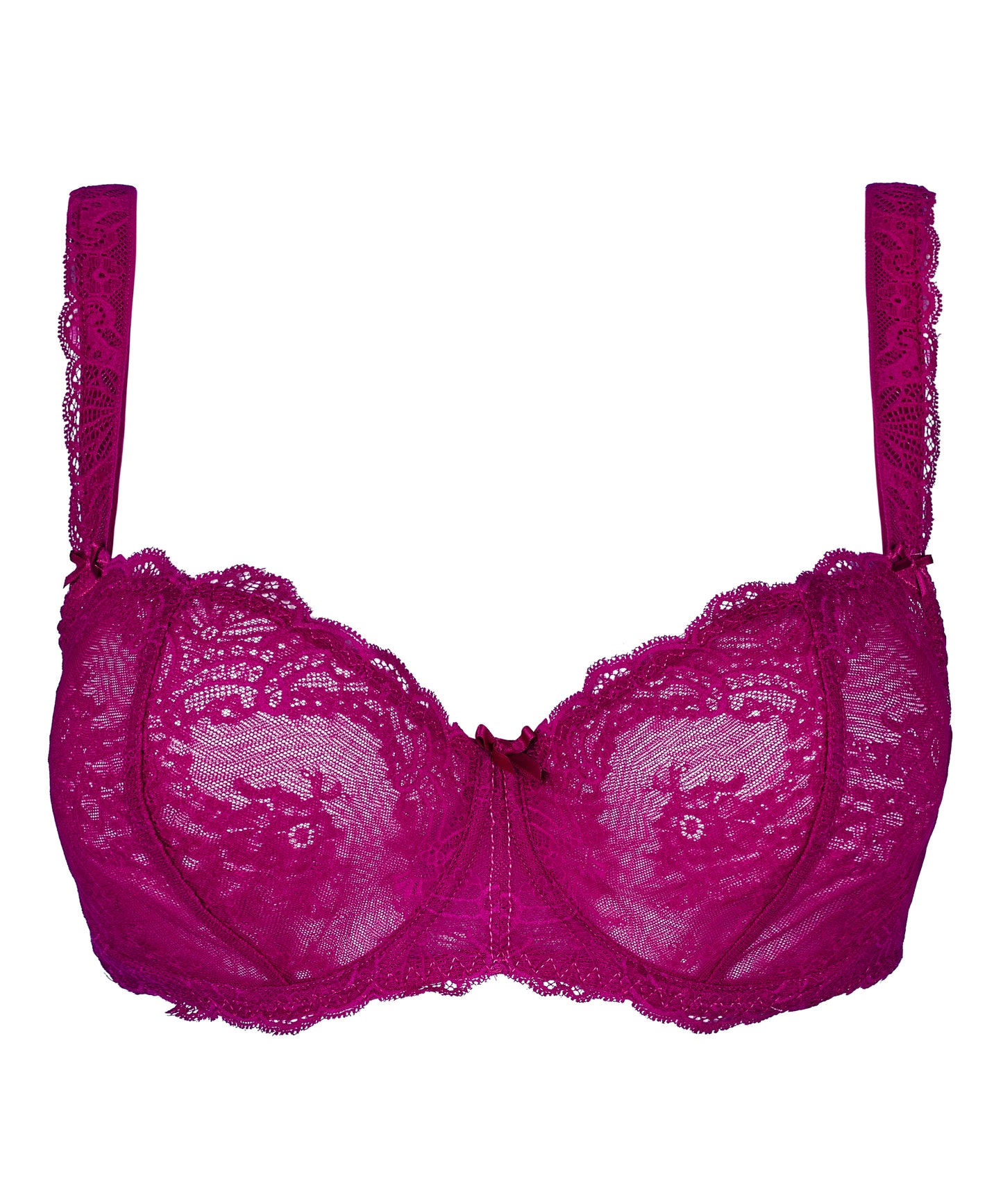 Dans Des Sens Half Cup Bra in Pink Pulsion By Aubade - 30-40/B-G