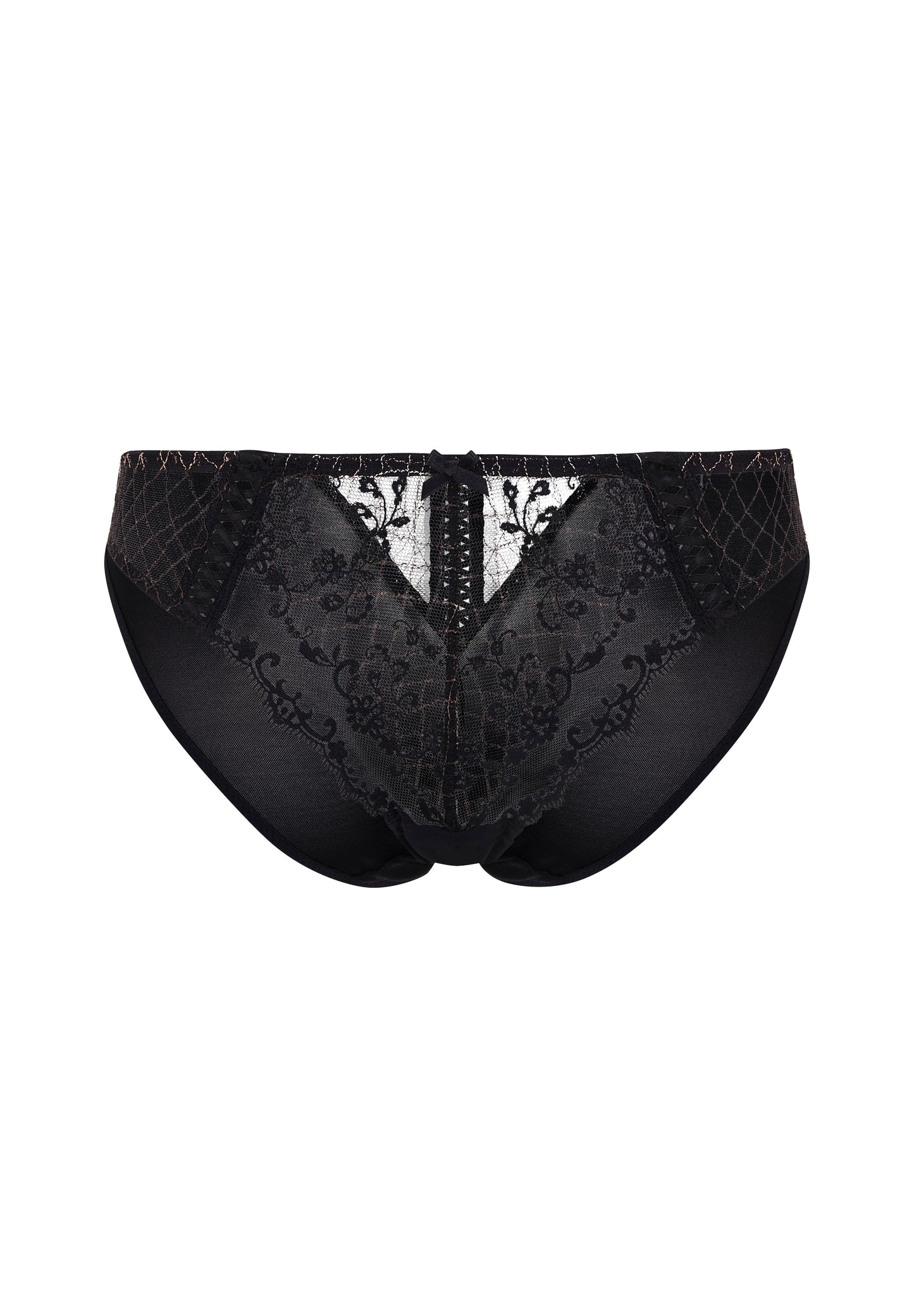Lacage Bikini Brief in Black By Gossard- XS-XXL