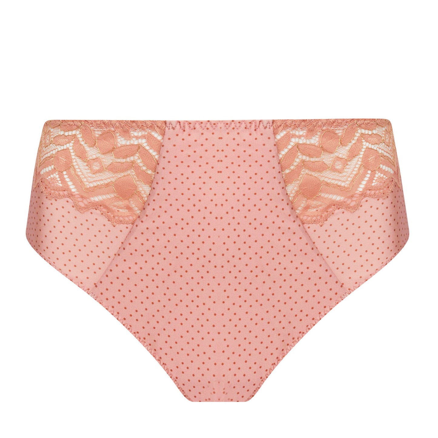 Petille Glam in Sparkling Rosé High Waist Brief By Antigel - M-XXXL