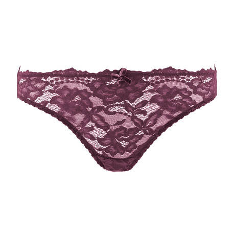 Cora Bikini Brief In Bordeaux By Dita Von Teese Lingerie - XS-XL