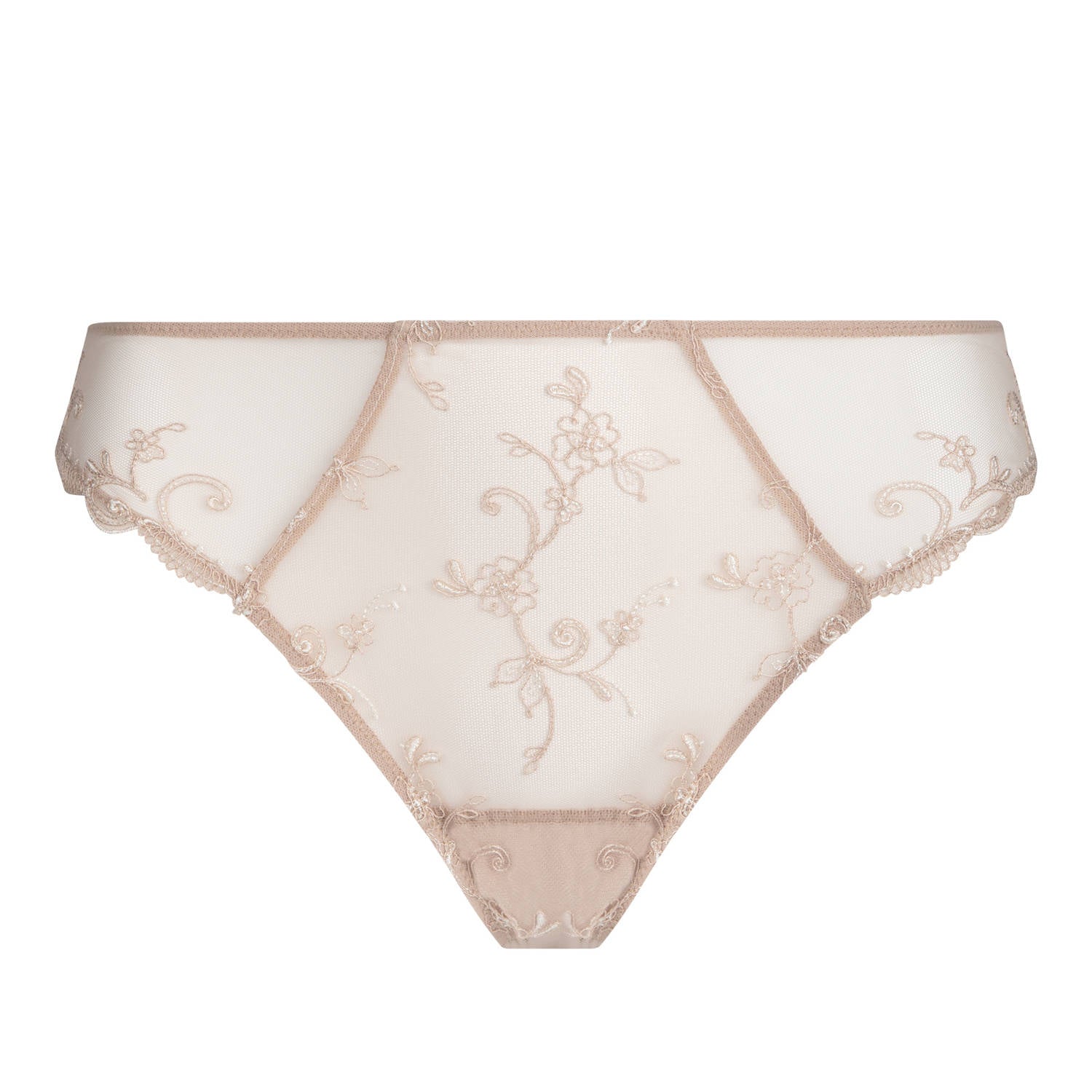 High-Cut Brief With Lace Back - Déesse Collection