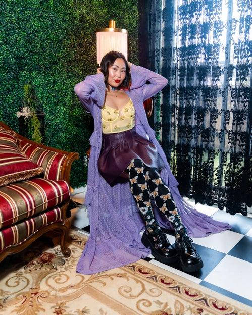 Butterfly Craze Knee High Sock By Sock Candy