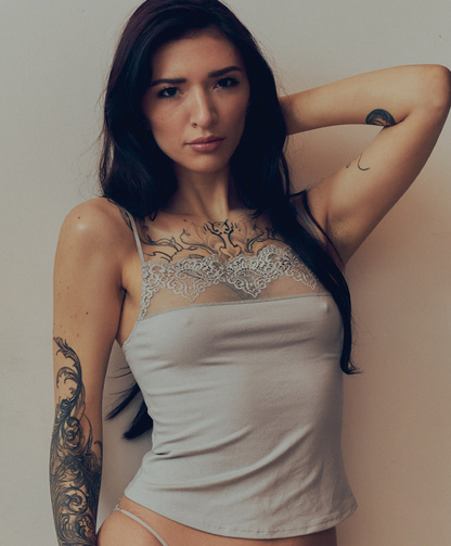 So Fine Lace Bamboo Clio Cami By Only Hearts -S-XL+