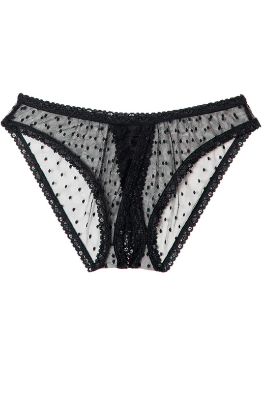 Coucou Lola Culotte By Only Hearts in Black, Creme + Honey